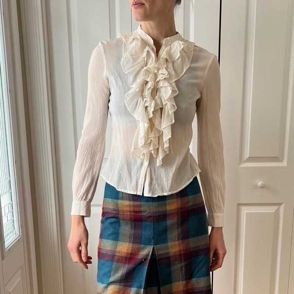 Vintage Nygard Collection Victorian Ruffle blouse - Picture 4 of 7